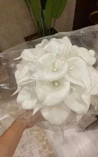 گل شیپوری پارچه لمسی خارجی