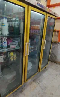 یخچال ویترینی سوپر مارکتی تمام شیشه