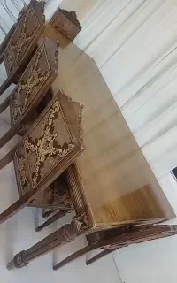 میز ناهارخوری ۸نفره کارکرده