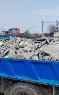 حمل بار ماسه مخلوط بیس خاک باغچه پی ساختمان تخریب