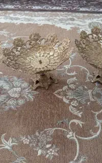سه تیکه برنجی تمیز
