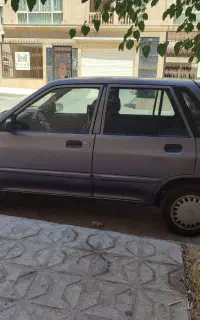 ماشین پراید ۱۱۱ مدل ۹۰ بدون رنگ شاسی سالم