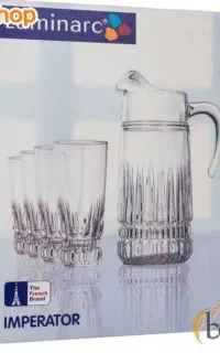 پارچ لیوان لومینارک اصل طرح امپراطور