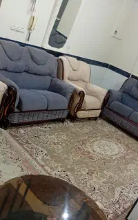 مبل ۷ نفره تمیز بدون پارگی