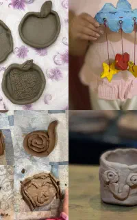 آموزش سفالگری/آموزش نقاشی روی پارچه