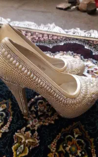 کفش مجلسی نگین دار