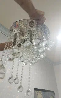 ۴ عدد لوسترکریستالی