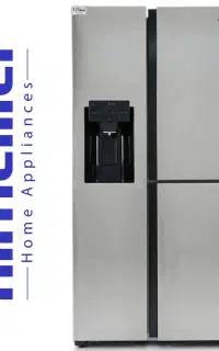 یخچال سایدبای‌ساید سه درب هیمالیا سری Metrix استیل