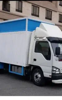حمل بار باربری خاور مسقف ایسوزو  و نیسان اسباب کشی