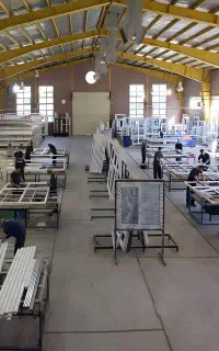 کارخانه تولید پنجره دوجداره upvc سبزوار