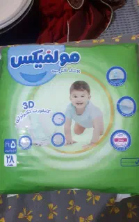 پوشک چسبی مولفیکس سایز ۵