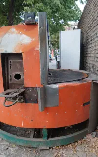 دستگاه گردون نانوایی برای بربری