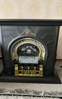 بخاری طرح شومینه استیل خزر