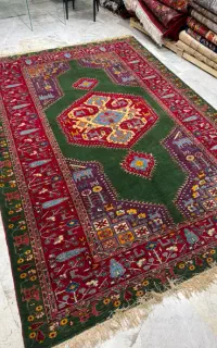 فرش ۶ متری قوچان چله ابریشم