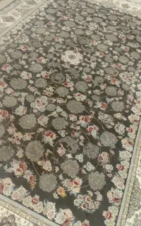 فرش مشهد۶متری۳تایک شکل۱۲۰۰شانه اصل تراکم۳۶۰۰پنبه