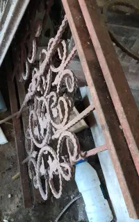 نرده آهنی اماده  به نصب