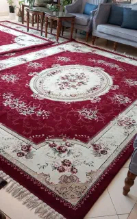 سه تخته فرش یک طرح ویک نقش ویک کناری