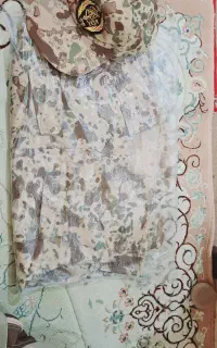 لباس سربازی پلمپ پلاستیک هم پاره نشده هنوز