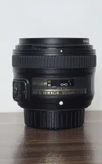 لنز دوربین نیکون ۵۰ میلی‌متر f1.8