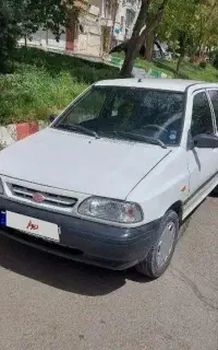 پراید 87 دورنگ بیضربه