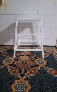 چهارپایه اهنی دست ساز