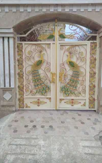 رنگ آمیزی درب پنجره چارچوب وغیره