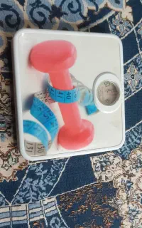 وزنه ترازو + دستگاه دراز و نشست
