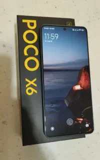 poco x6 5G 256gig 12ram در حد نو