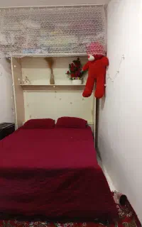 فروش تخت دونفره جکدارکه به راحتی جم میشه