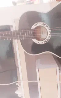 گیتار برند fender همراه  با کیف چرم