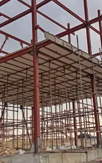 اجرای سقف فلزی