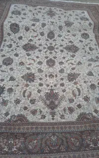فرش طرح دستبافت 700شانه کاشان سه درچهار