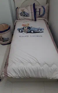 سرویس روتختی و قالیچه و لوستر و پرده
