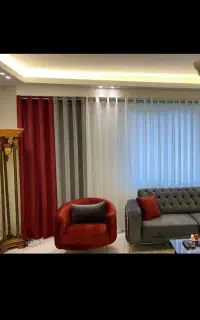 پرده  مینیمال، پانچ، پلیسه و سلطنتی + نصب و تعمیر