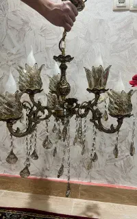 لوستر بزنز  ۵ شاخه  دو عدد