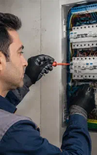 برقکار حرفه‌ای برق ساختمان و صنعتی مهندس برق