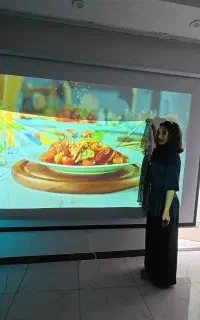 پرده جادویی ویدیو پروژکتور