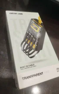 پاوربانک گرین لاین مدل transparent شفاف