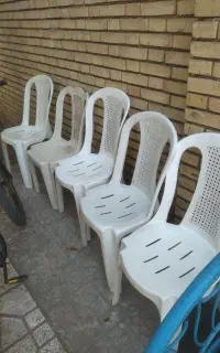 صندلی فلز پلاستیکی دانه 400 انتظار