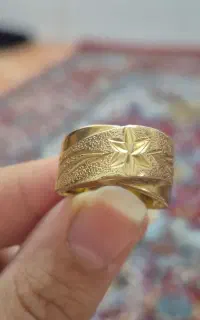 انگشتر طلا با فاکتور