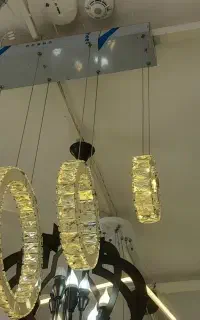 آویز لوستر لاینر روشنایی سقفی سنسوردار شب خواب