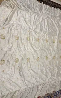 روتختی ۲ نفره ساتن گلدوزی شده