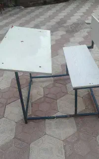میز دانش اموزی تاشو دست ساز