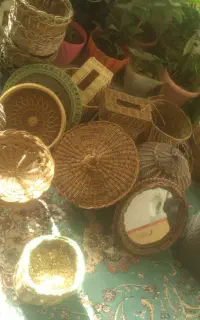 انواع سبد مسافرتی و جا میوه و آجیل