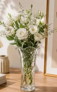 گلدان بلوری