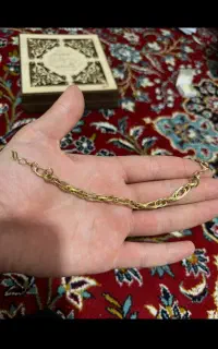 دستبند طلا ۵.۲۵۰گرم ۳۰۰بالای خام در حد نو