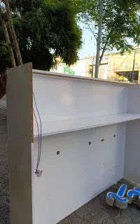 قفسه میز دکور مغازه ساندویچی ویترین بستنی موبایل