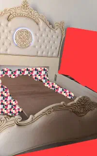 تخت خواب بدون تشک درحدنو