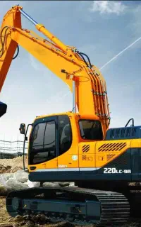 اجاره یک بیل مکانیکی هیوند 210