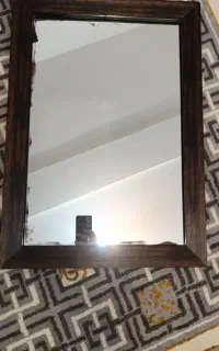 آیینه سالم قاب چوبی